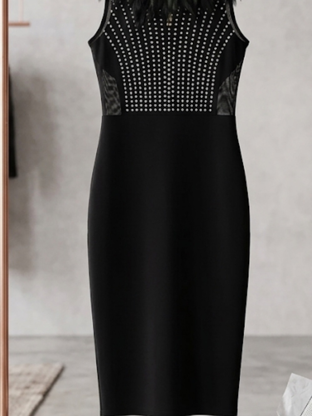 It could be love rhinestone black dress - Picture 2 of 6